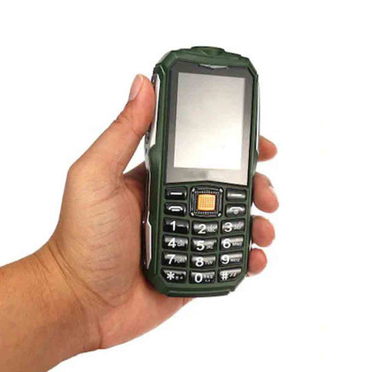 Telefon Militar Antisoc, 2800mAh, Dual SIM, FM Radio, Lanterna
